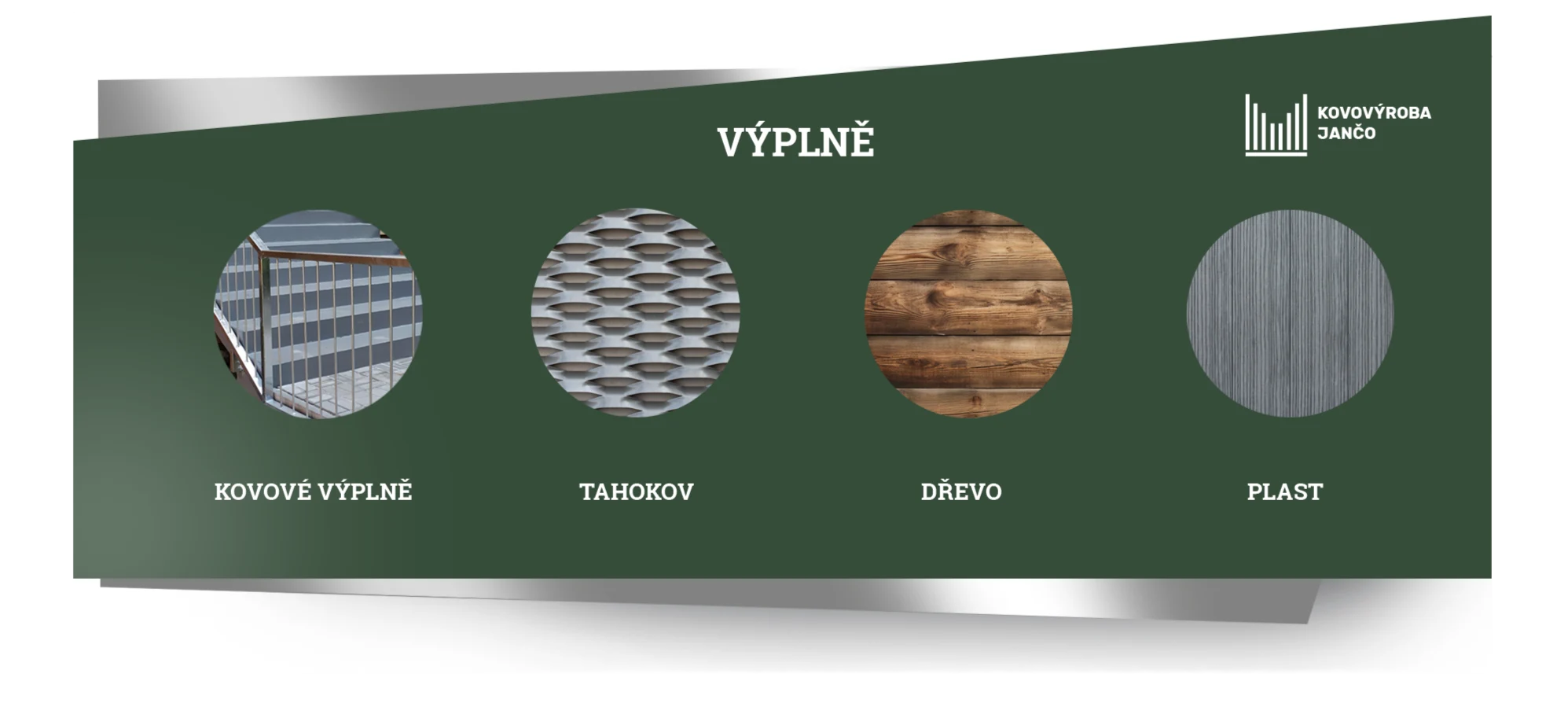 Výplně bran, zábradlý